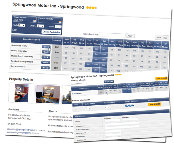 Book Accommodation Online and Save at Springwood Motor Inn - Springwood, Logan City