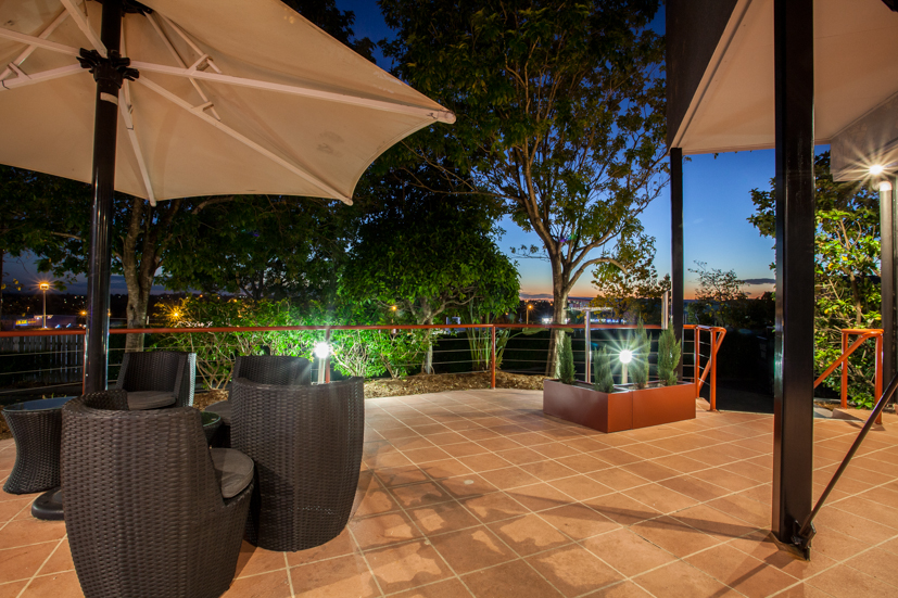 Outdoor terrace, perfect for a sunset.